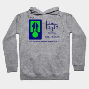 Vintage Retro Lime Light Disco Montreal Hoodie